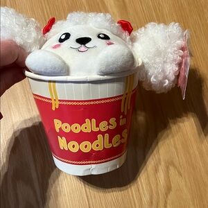 Cute Poodles in Noodles Plush Toy